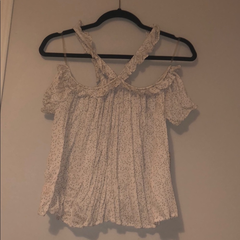 Nordstrom off the shoulder shirt